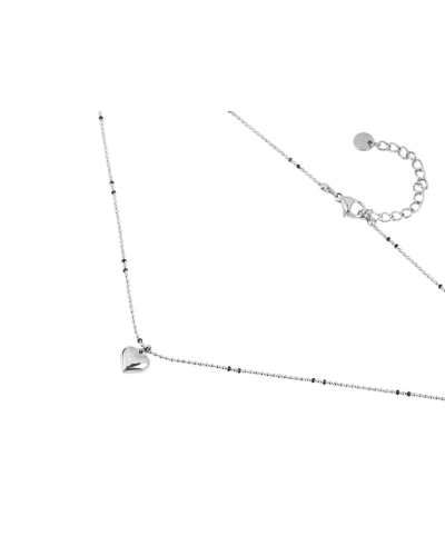 Náhrdelník z nerezovej ocele srdce - 1 ks | Mimib