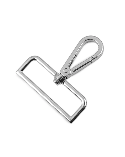 Kovová karabína otočná, prievlak 50 mm - 1 ks | Mimib