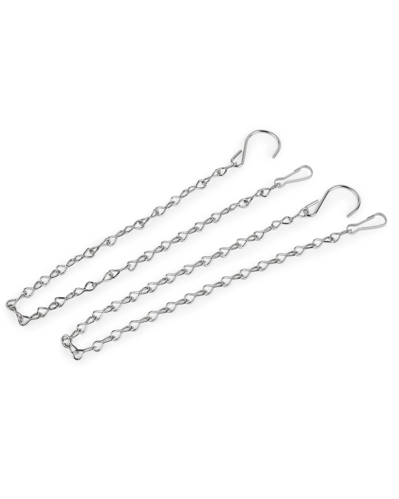 Kovová retiazka na zavesenie dekorácií, kvetináčov 50 cm - 2 ks | Mimib