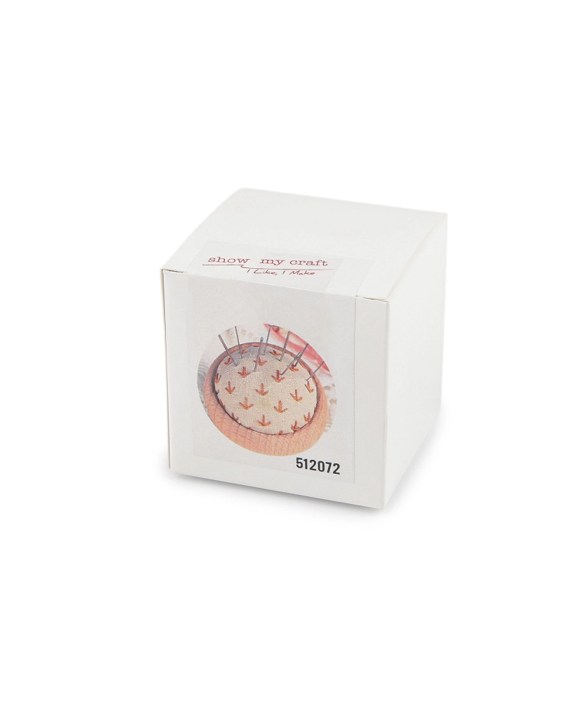 Kreatívna súprava na výrobu ihelníčka s dreveným podstavcom - 1 sada | Mimib