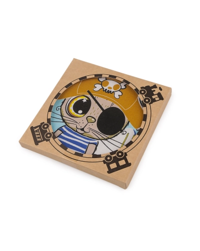 Detská obrázková vreckovka v prírodnej krabičke - 1 krab. | Mimib