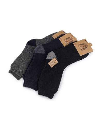 Pánske vlnené ponožky Alpaka - 3 pár | Mimib