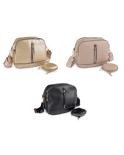 Dámska kabelka s puzdrom 25x21 cm - 1 ks | Mimib