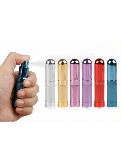 Cestovný plniteľný rozprašovač na parfum 8,5 cm - 1 ks | Mimib