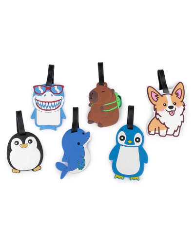 Menovka / visačka na kufor zvieratká - 1 ks | Mimib