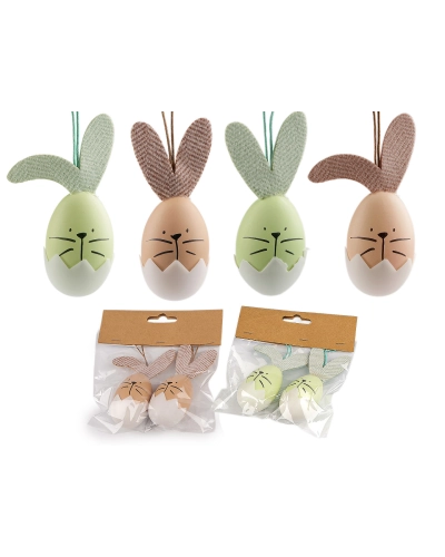 Veľkonočné vajíčka na zavesenie - 2 ks | Mimib