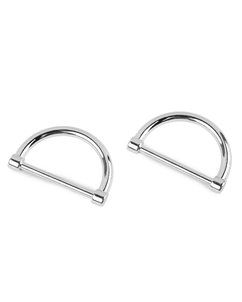 Polokrúžok na textil a doplnky šírka 30 mm plochý - 2 ks | Mimib