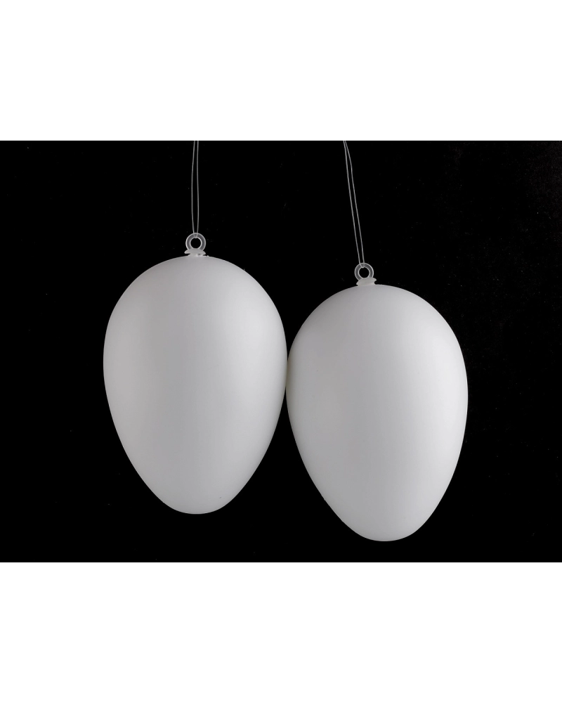 Plastové vajce 6,3x8,8 cm so závesom - 2 ks | Mimib