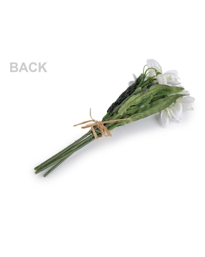 Umelé snežienky s efektom námrazy - 1 zväzok | Mimib