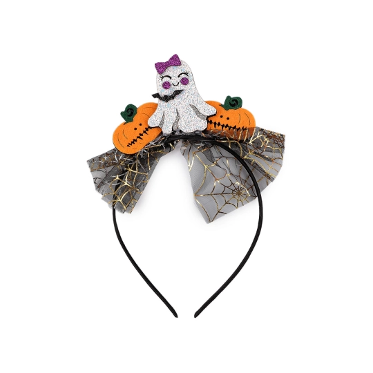 Čelenka do vlasov Halloween / čarodejnica - 1 ks | Mimib