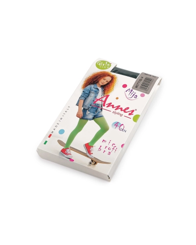 Dievčenské pančuchy jednofarebné 40 den - 1 ks | Mimib