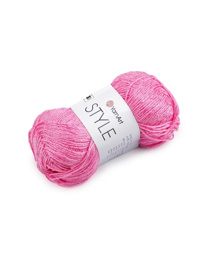 Bavlnená pletacia priadza Style s viskozovým vláknom 50 g - 1 ks | Mimib