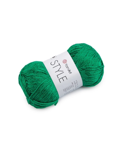 Bavlnená pletacia priadza Style s viskozovým vláknom 50 g - 1 ks | Mimib