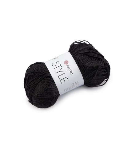 Bavlnená pletacia priadza Style s viskozovým vláknom 50 g - 1 ks | Mimib