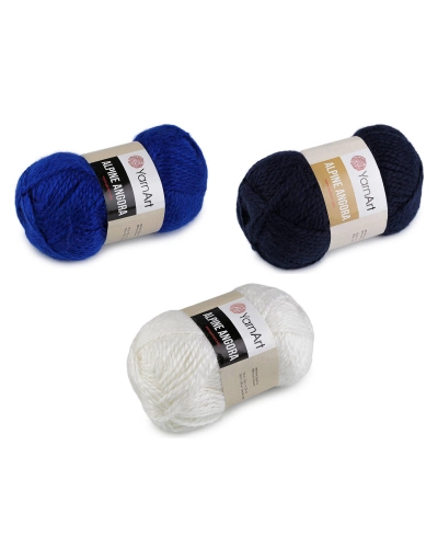 Pletacia priadza Alpine Angora 150 g - 1 ks | Mimib