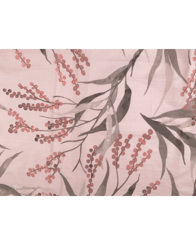 Bavlnená látka / plátno listy / rastliny šírka 220 cm - 1 m | Mimib