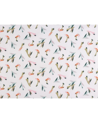 Bavlnená látka / plátno vtáčik - 1 m | Mimib