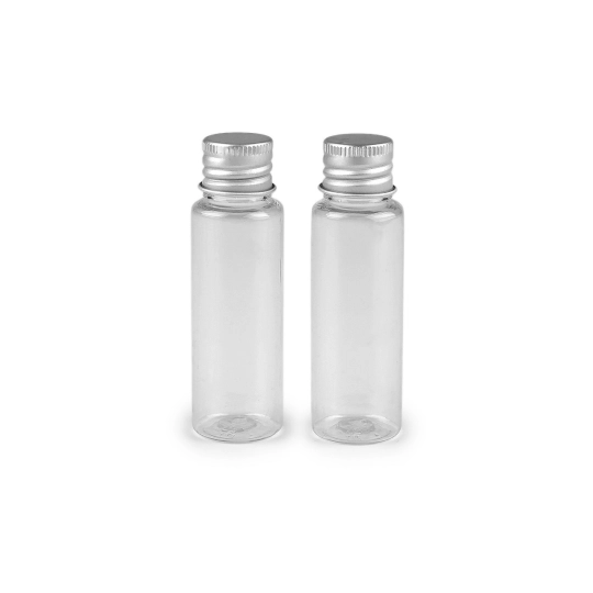 Plastová fľaštička so skrutkovacím viečkom - 8 ks | Mimib