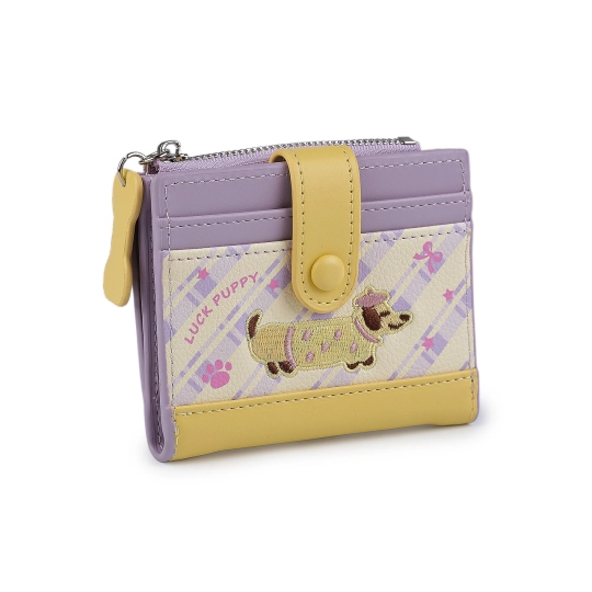 Peňaženka s výšivkou jazvečíka 9x11 cm - 1 ks | Mimib