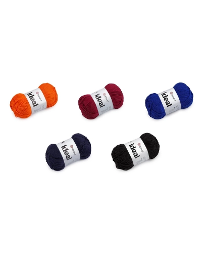 Bavlnená pletacia priadza Ideal 50 g - 1 ks | Mimib