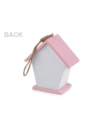 Drevená vtáčia búdka maľovaná - 1 ks | Mimib