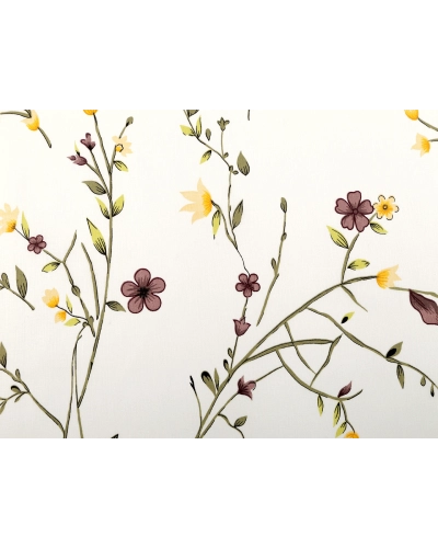 Bavlnená látka / plátno lúčne kvety - 1 m | Mimib