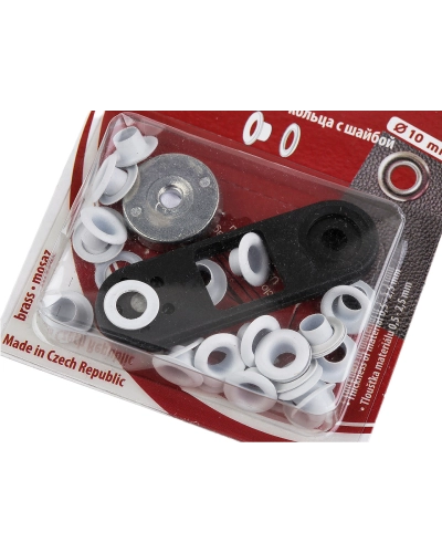 Priechodky s podložkou vnútorný Ø5,5 mm / vonkajší Ø10 mm - 1 krab. | Mimib