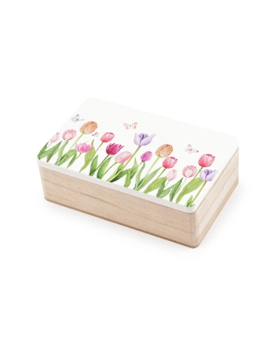 Drevená krabička s potlačou 10x16 cm - 1 ks | Mimib