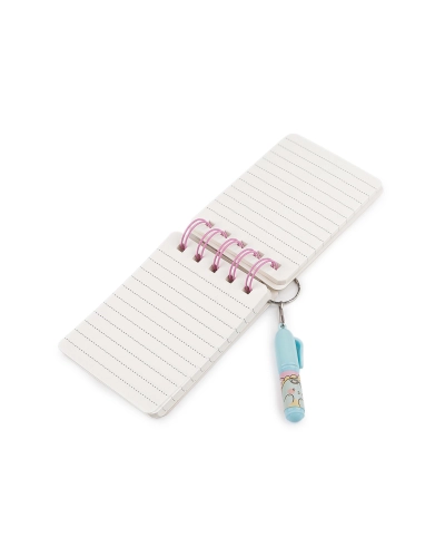 Detský blok / zápisník linajkový s perom - 1 ks | Mimib