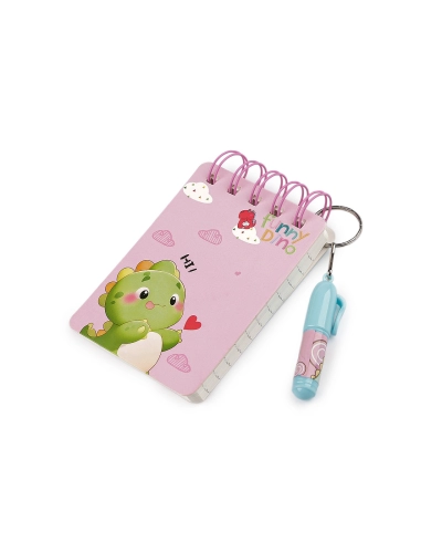 Detský blok / zápisník linajkový s perom - 1 ks | Mimib