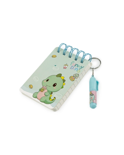 Detský blok / zápisník linajkový s perom - 1 ks | Mimib