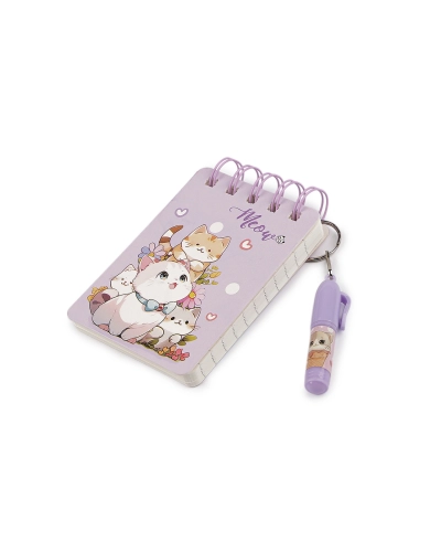 Detský blok / zápisník linajkový s perom - 1 ks | Mimib