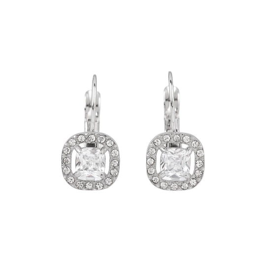 Náušnice z nerezovej ocele s brúsenými kamienkami - 1 pár | Mimib