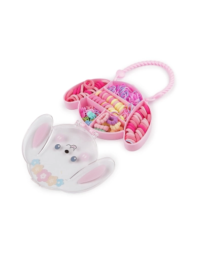 Mini gumičky a sponky do vlasov v boxe - 1 sada | Mimib