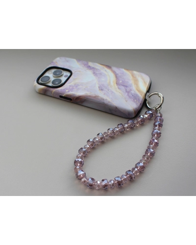 Prívesok na mobil zo sklenených korálikov - 1 ks | Mimib