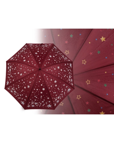 Dámsky vystreľovací dáždnik hviezda kúzelný - 1 ks | Mimib