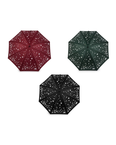 Dámsky vystreľovací dáždnik hviezda kúzelný - 1 ks | Mimib