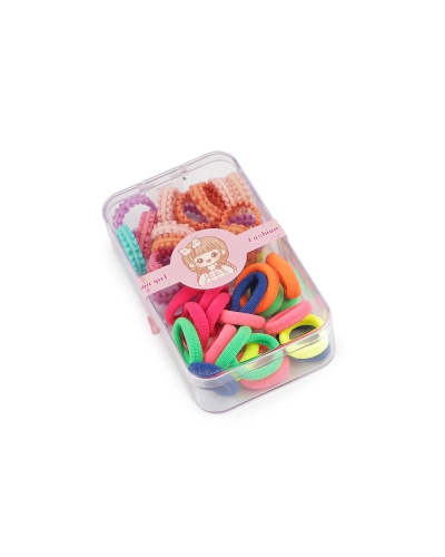 Gumičky do vlasov v boxe - 1 krab. | Mimib