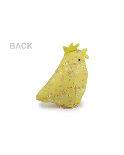 Textilná sliepočka na jarné aranžovanie - 1 ks | Mimib