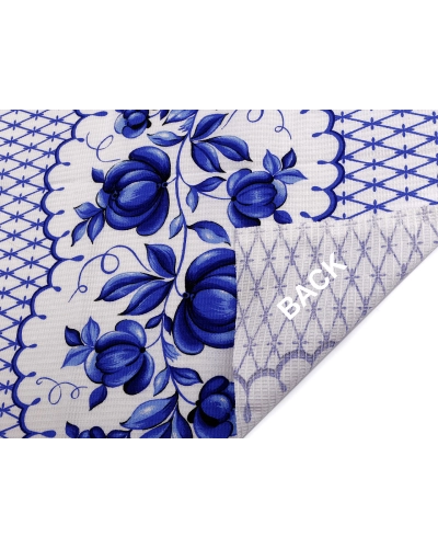 Bavlnené vaflové piké kvety - 1 m | Mimib