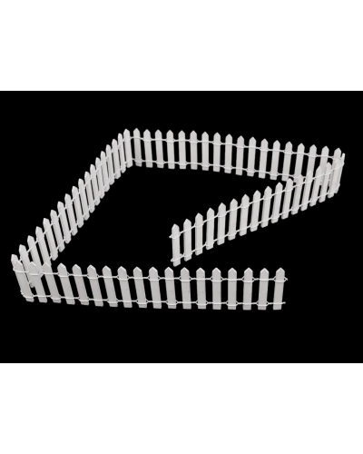 Drevený plot tvarovateľný 90 cm - 1 ks | Mimib