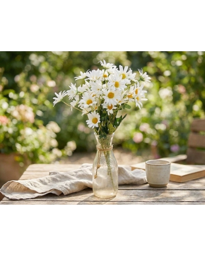 Umelá kytica margaréta - 2 zväzok | Mimib