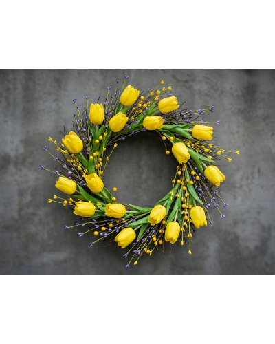 Umelá vetvička s púčikmi na drôtiku tvarovateľná - 2 ks | Mimib