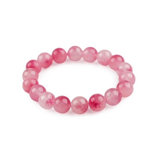 Náramok pružný zo sklenených korálikov - 1 ks | Mimib