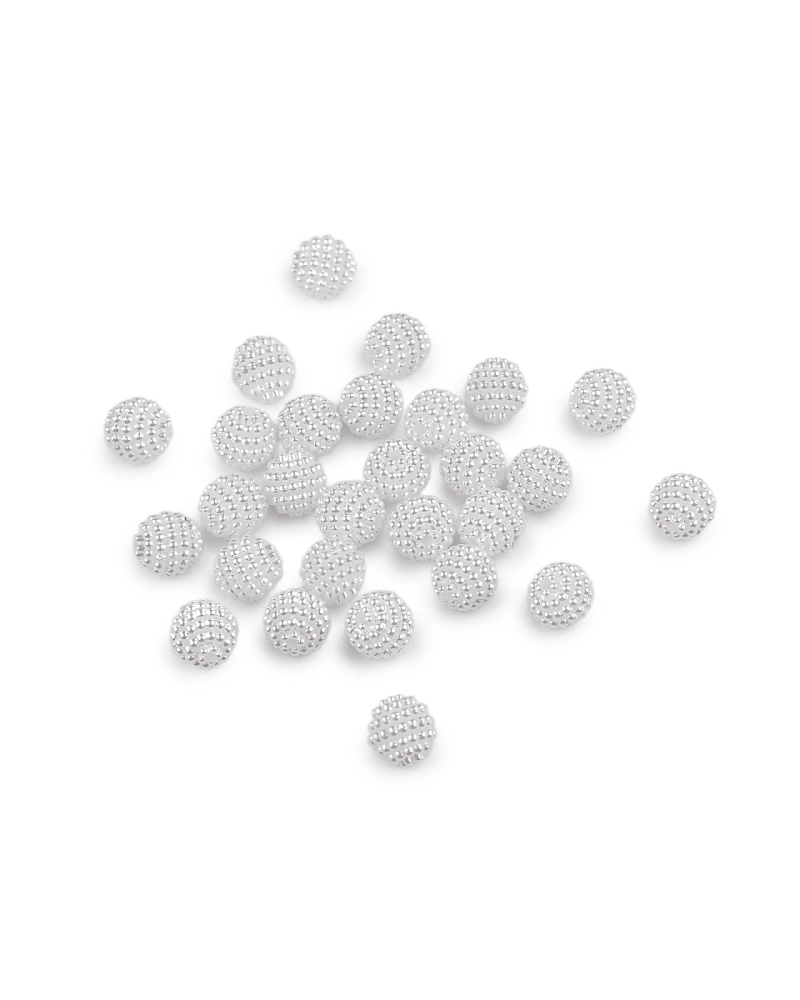 Plastové voskové koráliky / perly maliny Ø10 mm - 10 g | Mimib