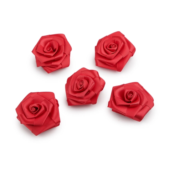 Saténová ruža Ø50 mm - 5 ks | Mimib