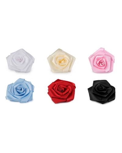 Saténová ruža Ø70 mm - 5 ks | Mimib