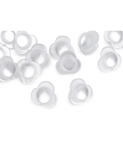 Gombík kvet perleťový veľkosť 22" - 20 ks | Mimib