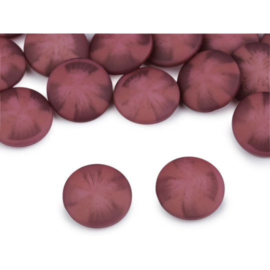 Gombík kabátový, sakový - zamatový efekt veľkosť 34 ", 40", 48" - 25 ks | Mimib