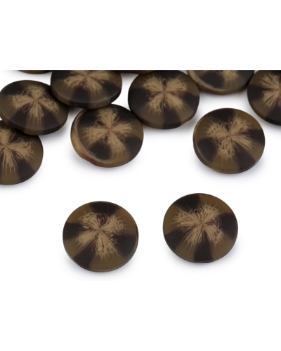 Gombík kabátový, sakový - zamatový efekt veľkosť 34 ", 40", 48" - 25 ks | Mimib